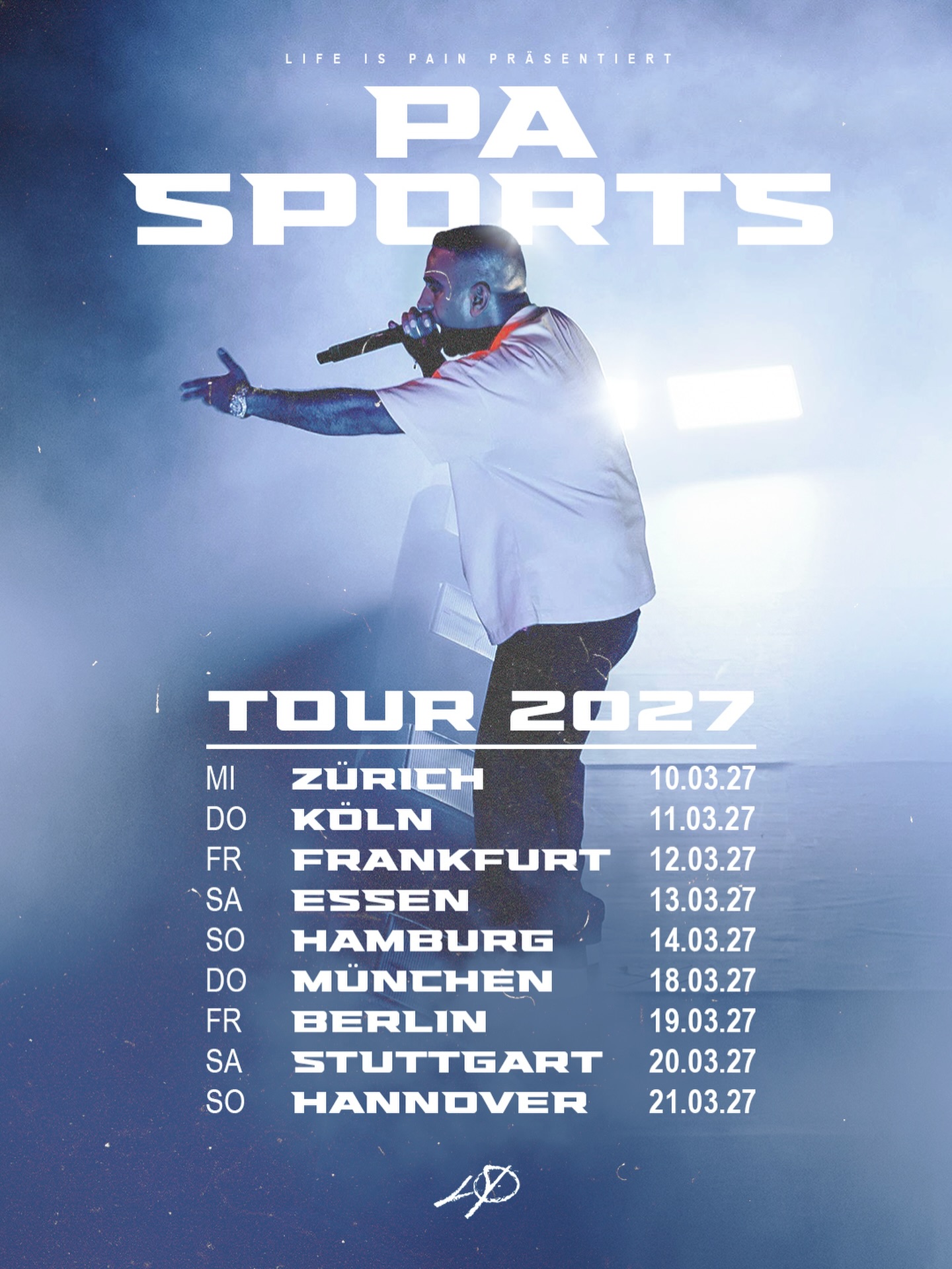 PA Sports Tour Poster 2027